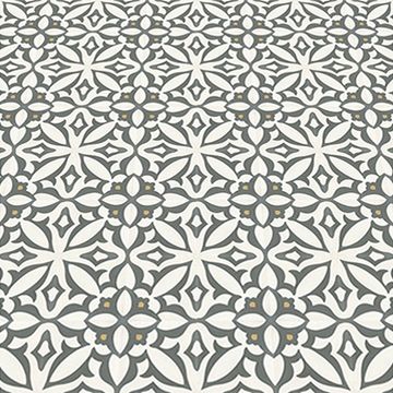 Zebra Charcoal 03 Cement Tile by Original Mission Tile - view 3