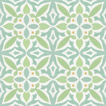 Zebra Vert 04 Cement Tile by Original Mission Tile - view 5