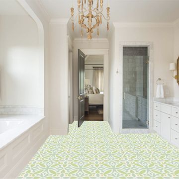 Zebra Vert 04 Cement Tile by Original Mission Tile - view 2