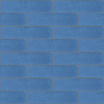 Brick S-912 Blue Fonce 2×8 Cement Tile by Original Mission Tile - view 2