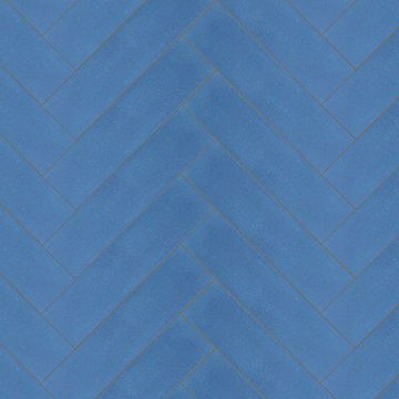 Brick S-912 Blue Fonce 2×8 Cement Tile by Original Mission Tile - view 4