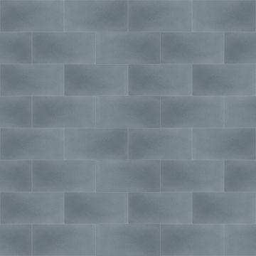 Brick S-118 Peacock 4×8 Cement Tile by Original Mission Tile - view 3