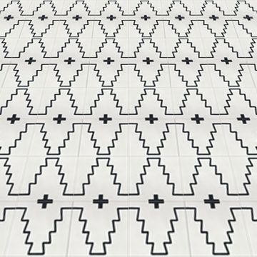 Anelo Cement Tile by Original Mission Tile - view 2