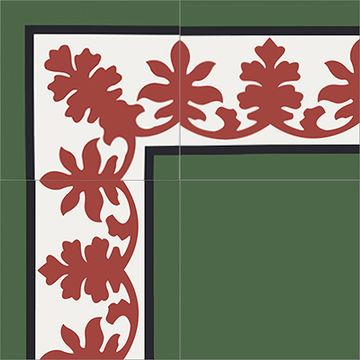 Alamo Border Cement Tile by Original Mission Tile - view 4