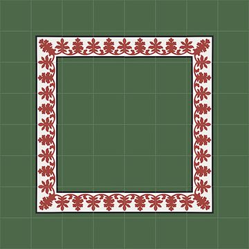 Alamo Border Cement Tile by Original Mission Tile - view 2