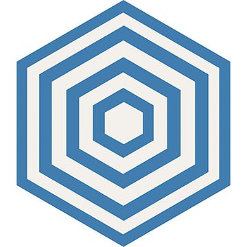 Hex Abella Cement Tile by Original Mission Tile - view 6