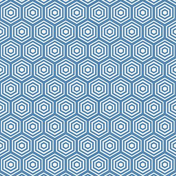 Hex Abella Cement Tile by Original Mission Tile - view 3