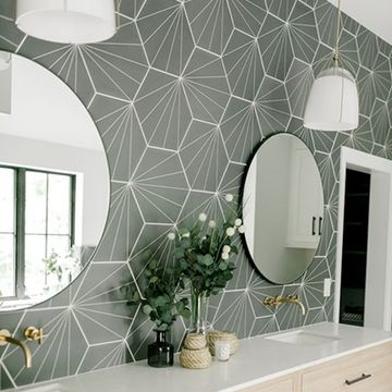 Hex Bakery N. Grey 02 Cement Tile by Original Mission Tile - view 6