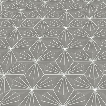 Hex Bakery N. Grey 02 Cement Tile by Original Mission Tile - view 7