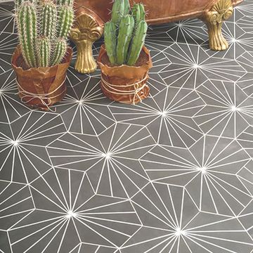 Hex Bakery N. Grey 02 Cement Tile by Original Mission Tile - view 2