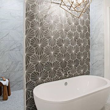 Hex Bakery N. Grey 02 Cement Tile by Original Mission Tile - view 4