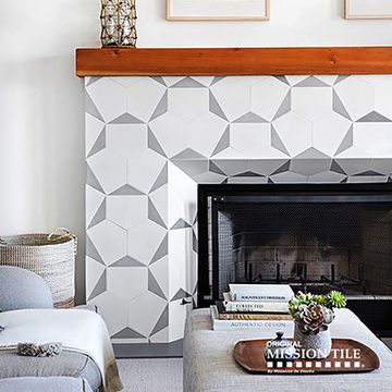 Hex Clip Oxford 01 Cement Tile by Original Mission Tile - view 2