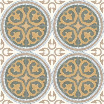 Santa Maria Cement Tile by Original Mission Tile - view 4