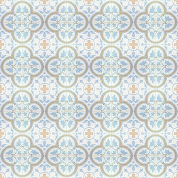Roseton Cement Tile by Original Mission Tile - view 3