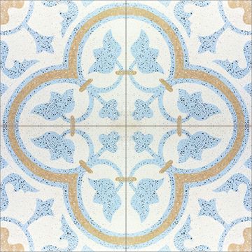 Roseton Cement Tile by Original Mission Tile - view 5