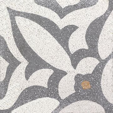 Zebra Cement Tile by Original Mission Tile - view 6