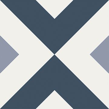 Checkered Cement Tile by Original Mission Tile - view 5