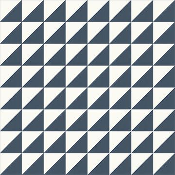 Diagonal Navy 02 Cement Tile by Original Mission Tile - view 4