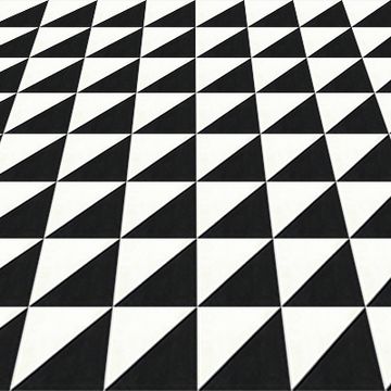 Diagonal Black 01 Cement Tile by Original Mission Tile - view 4