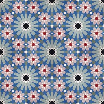 Kenitra Sage 03 Cement Tile by Original Mission Tile - view 6