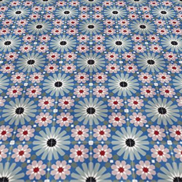 Kenitra Sage 03 Cement Tile by Original Mission Tile - view 4