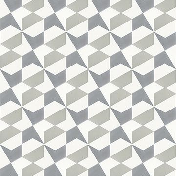 Hex Adele Cement Tile by Original Mission Tile - view 5