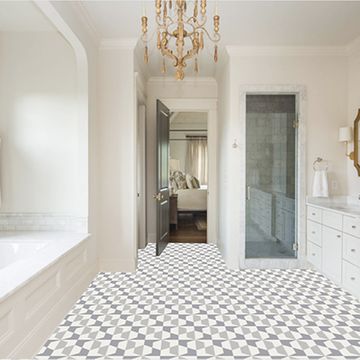 Hex Adele Cement Tile by Original Mission Tile - view 2