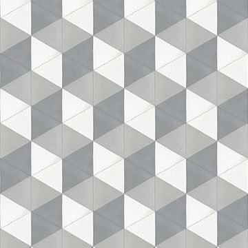 Hex Agatha Cement Tile by Original Mission Tile - view 8