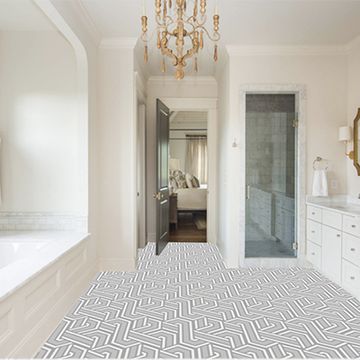 Hex Alexa Cement Tile by Original Mission Tile - view 2