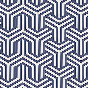 Hex Hedron Cement Tile by Original Mission Tile - view 4