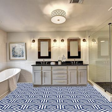 Hex Hedron Cement Tile by Original Mission Tile - view 2