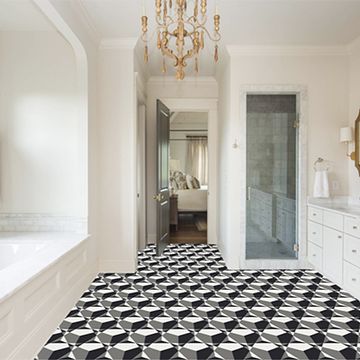 Hex Rosen Cement Tile by Original Mission Tile - view 2