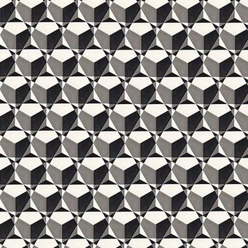 Hex Rosen Cement Tile by Original Mission Tile - view 4