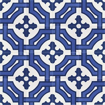 Monaco Azul 04 Cement Tile by Original Mission Tile - view 5