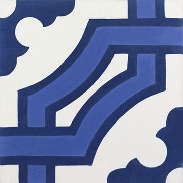 Monaco Azul 04 Cement Tile by Original Mission Tile - view 7