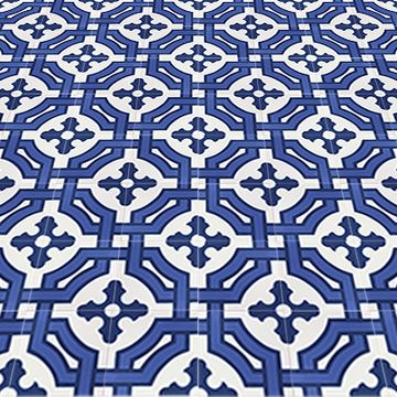 Monaco Azul 04 Cement Tile by Original Mission Tile - view 3