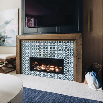 Nadia Navy 01 Cement Tile by Original Mission Tile - view 2