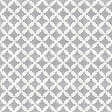 Circulos Ii Gris 02 Cement Tile by Original Mission Tile - view 7