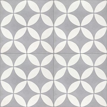 Circulos Ii Gris 02 Cement Tile by Original Mission Tile - view 8