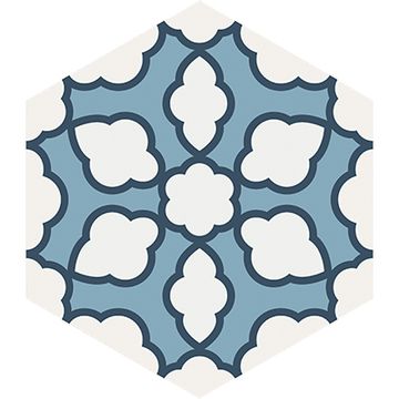 Hex Olimpia Cement Tile by Original Mission Tile - view 7