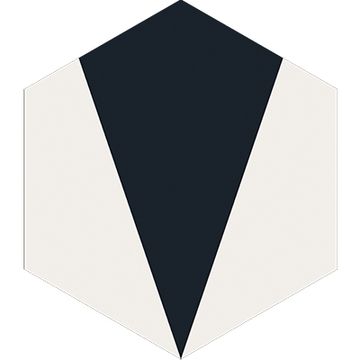 Hex D Cement Tile by Original Mission Tile - view 7