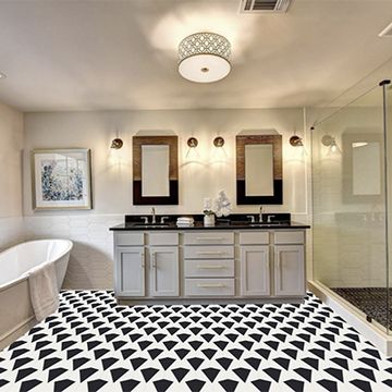 Hex D Cement Tile by Original Mission Tile - view 2