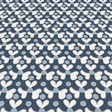 Hex Elba Cement Tile by Original Mission Tile - view 3