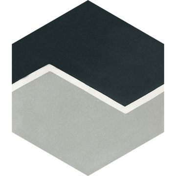 Hex Estela Cement Tile by Original Mission Tile - view 7