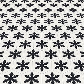 Hex Hamilton Cement Tile by Original Mission Tile - view 3