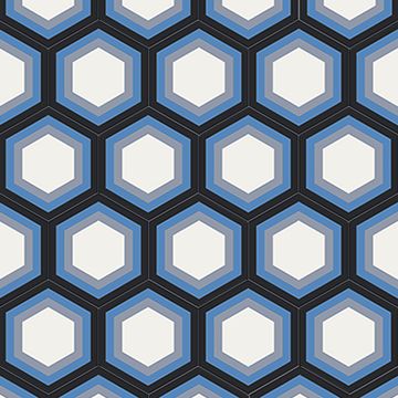Hex Hexagonos Cement Tile by Original Mission Tile - view 5