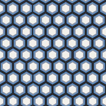 Hex Hexagonos Cement Tile by Original Mission Tile - view 4