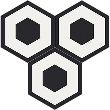 Hex Honey Comb Cement Tile by Original Mission Tile - view 6