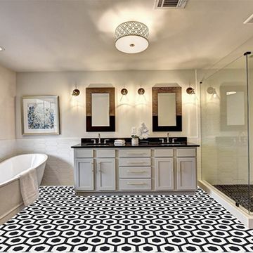 Hex Honey Comb Cement Tile by Original Mission Tile - view 2