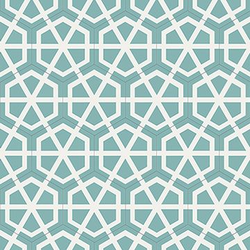 Hex Jack Cement Tile by Original Mission Tile - view 5